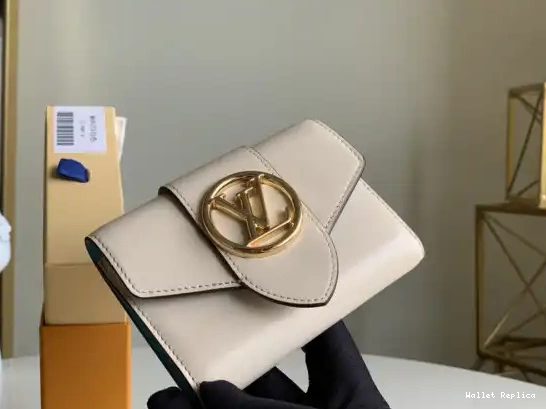 Cheap 9 LOUIS VUITTON WALLET PONT COMPACT 0605